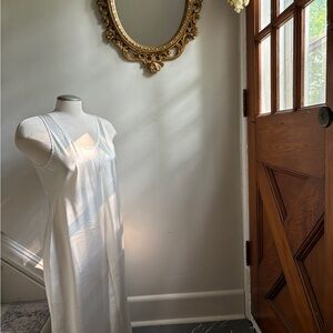 Vintage Vanity Fair White Slip Dress